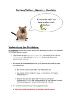 Vorschau - Aufgabenkarten - Vorbereitung Java Hamstersimulator mit Python - Seite 2
