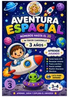 Vista previa - Unidades / Secuencias / Situaciones de Aprendizaje - Pack completo de numeración/aventura espacial vol.1-3/números del 1 al 20/ 3-4años - página 2