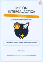 Vista previa - Unidades / Secuencias / Situaciones de Aprendizaje - Aventura espacial, vol.3. Cuadernillos infantil, números, trazos y lógica. 3-5 años - página 3