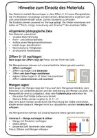 Vorschau - Bildkarten - Ziffern & Mengen bis 10 mit Eisstielen – Bildkarten & Bauvorlagen für Mathe, Feinmotorik & Anfangsunterricht - Seite 1