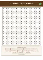 Vorschau - Arbeitsblätter - Suchsel: Gleichnisse – Wortsuchrätsel | Religion Klasse 5–6 - Deckblatt