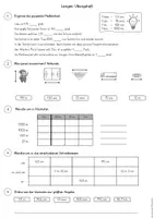 Vorschau - Arbeitsblätter - Längen - Übungsblätter für Klasse 3/4 - Seite 1