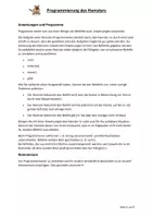 Vorschau - Stundenentwürfe - Erste Programme mit dem Python Hamsters - Seite 1