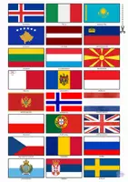 Vista previa - Juegos / Gamificación - JUEGO DE BANDERAS EUROPA- GEOGRAFÍA - página 3