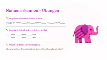 Vorschau - Arbeitsblätter - Deutsch-lernen-macht-Spass - Seite 3