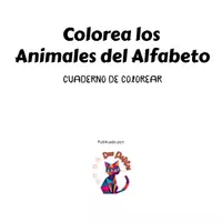 Vista previa - Manualidades / Dibujos para colorear - Colorea los animales del alfabeto: Libro de colorear - página 1