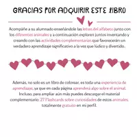 Vista previa - Manualidades / Dibujos para colorear - Colorea los animales del alfabeto: Libro de colorear - página 3