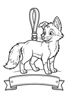 Vorschau - Poster - Klassentier Girlande "Fuchs" für die Fuchsklasse, zum Ausmalen - Seite 3