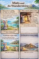Vorschau - Stundenentwürfe - Umwelltschutz am Beispiel von Mats und die Wundersteine, mit Stundenentwurf. - Deckblatt