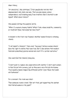 Vorschau - Arbeitsblätter - Short Story Analyse Englisch – Feminism, Comment & Writing Tasks (Oberstufe) - Seite 2