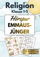 Vorschau - Interaktives Material - Emmaus-Jünger | Materialpaket: Hörspur & Lesespur | Interaktiv & 3-fach differenziert | Ostern & Auferstehung | Grundschule, Förderschule & Sek I | Klasse 1-5 - Seite 1