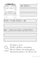 Vorschau - Unterrichtsreihen - IN DER GIRAFFENSCHULE - lesen, schreiben, malen - Seite 3