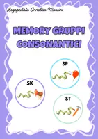 anteprima - Flashcard - Memory gruppi consonantici | Logopedia - Pagina di copertina