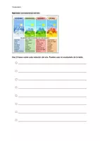 Vorschau - Arbeitsblätter - Vocabulario.EstacionesdelAño.Lasemana - Seite 1