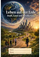 Vorschau - Arbeitsblätter - Stadt, Land, Bevölkerung - Deckblatt