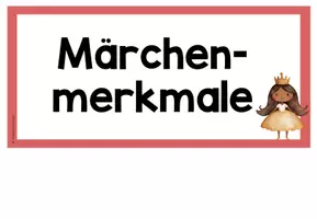 Vorschau - Poster - Märchen-Merkmale (Tafelmaterial/ Visualisierung) - Seite 3