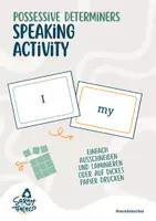 Vorschau - Spiele - Possessive Determiners (Possessivbegleiter): Speaking Activity - Deckblatt