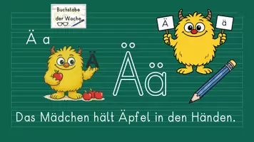 Vorschau - Arbeitsblätter - Tafelbilder Buchstabe Ää - Seite 3