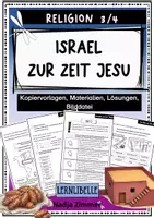 Vorschau - Stundenentwürfe - Israel zur Zeit Jesu - Umwelt Jesu Klasse 3/4 - Deckblatt