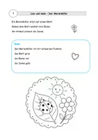 Vorschau - Arbeitsblätter - Lies-Mal Frühling 🌸 | Lesen & Malen für Klasse 1–2 - Seite 3