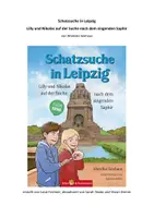 Vorschau - Arbeitsblätter - Unterrichtsmaterialien zum Kinderbuch "Schatzsuche in Leipzig - Lilly und Nikolas auf der Suche nach dem singenden Saphir" - Deckblatt