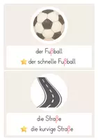 Vorschau - Arbeitsblätter - Schleichdiktat/ Laufdiktat ß | Klasse 1 | 8 Karten - Seite 2