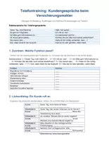 Vorschau - Arbeitsblätter - Telefontraining B2 Beruf - Deckblatt