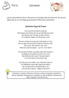 Vorschau - Arbeitsblätter - Stilmittel (fast alle in einem Gedicht!) - Deckblatt