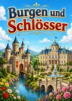 Vorschau - Poster - Lernkarte – Burgen und Schlösser – Sachunterricht – Früher und heute 3. Klasse - Seite 1
