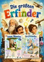 Vorschau - Poster - Lernkarte – Die größten Erfinder – Sachunterricht – Technik und Erfindungen 3. Klasse - Deckblatt