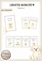 Vorschau - Fördermaterial/Inklusion - Lobkarten/ Mutmacher (Hundeklasse) - Deckblatt