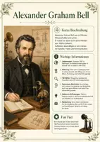 Vorschau - Poster - Lernkarte – Die größten Erfinder – Geschichte – Technik und Erfindungen 7. Klasse - Seite 3