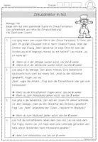 Vorschau - Stundenentwürfe - Verzweigte Lesespurgeschichte: Zirkus (Deutsch Lesen Grundschule Klasse 3-4) - Seite 3