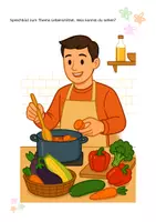 Vorschau - Arbeitsblätter - SPRACHFÖRDERUNG in der VORSCHULE 5 (Thema: Lebensmittel) - Seite 2