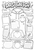 Vorschau - Arbeitsblätter - Das bin ich Hoodie - Seite 3