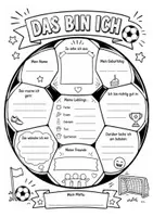 Vorschau - Arbeitsblätter - Das bin ich Fussball - Seite 2