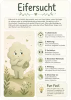 Vorschau - Poster - Lernkarte – Gefühle und Emotionen – Biologie – Sinne und Nervensystem 7. Klasse - Seite 3