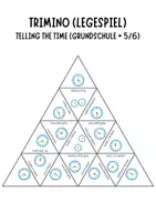 Vorschau - Spiele - Sparpaket: Telling the time – 20 Flashcards, I have... Who has...?, Trimino - Seite 2