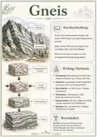 Vorschau - Poster - Lernkarte – Gesteinstypen – Geografie – Gesteine und Erdaufbau 7. Klasse - Seite 3