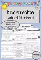 Vorschau - Unterrichtsreihen - Kinderrechte - Unterrichtseinheit/Lerntheke - Deckblatt