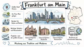 Vorschau - Arbeitsblätter - Lernposter + Arbeitsblatt zum Thema "Frankfurt am Main" + Onlineübung & MP3 + Mindmap + Infografik - Seite 2