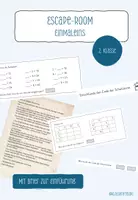 Vorschau - Arbeitsblätter - Escape-Room / Einmaleins / Klasse 2 - Deckblatt