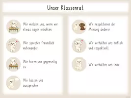 Vorschau - Fördermaterial/Inklusion - Klassenrat (digital & analog) - Hundeklasse - Seite 2