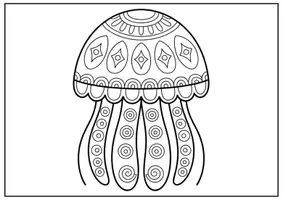 Vorschau - Mal- und Bastelvorlagen - Nordsee Mandalas für Kinder Ausmalbilder für Grundschule Kunst - Seite 3