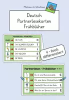 Vorschau - Arbeitsblätter - Partnerlesekarten Frühblüher - Deckblatt