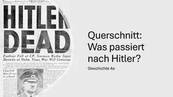 Vorschau - Präsentationen/Tafelbilder - Präsentation & Arbeitsauftrag - Was geschah in Österreich nach Hitlers Tod? - Deckblatt