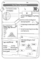 Vorschau - Arbeitsblätter - Quiz zum Podcast: Vulkane - von Magma und Feuerringen (QR- Code zum Podcast + Interactive) - Seite 1