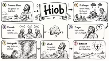 Vorschau - Arbeitsblätter - Lernposter + Arbeitsblätter zum Thema "Hiob" + Lösung & MP3 + Mindmap + Infografiken - Seite 2