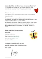 Vorschau - Mal- und Bastelvorlagen - Bastelprojekt Schmetterlinge - Vorlagen und detaillierte Anleitung - Seite 1