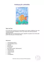 Vorschau - Mal- und Bastelvorlagen - Kunst Klasse 1, Mein Fisch mit Namen, Grundschule - Seite 3